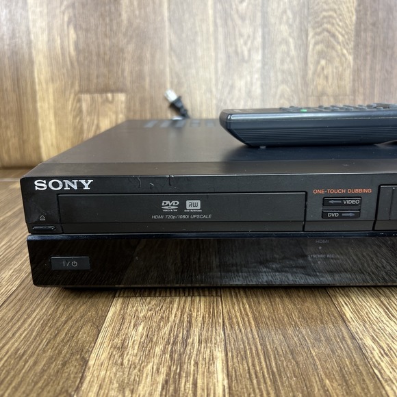 Sony RDR-VX525 VCR DVD Recorder Combo HDMI 1080i Upscaling Dubbing w/ Remote - Picture 3 of 16